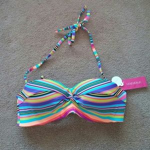 Pushup swim top
